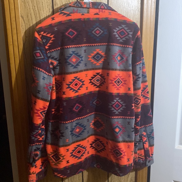 🩶Fleece Shacket Large🩶 - Picture 3 of 4